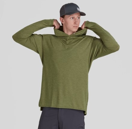 NRS H2Core Silkweight Long-Sleeve Hoodie - Men's 1