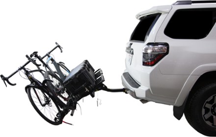 cargo hitch with bike rack