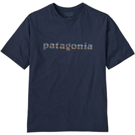 Patagonia 73 Text Logo Organic T-Shirt - Men's 0