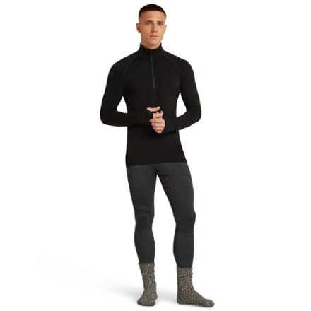 Icebreaker Merino 200 ZoneKnit Long-Sleeve Half-Zip Base Layer Top - Men's 9