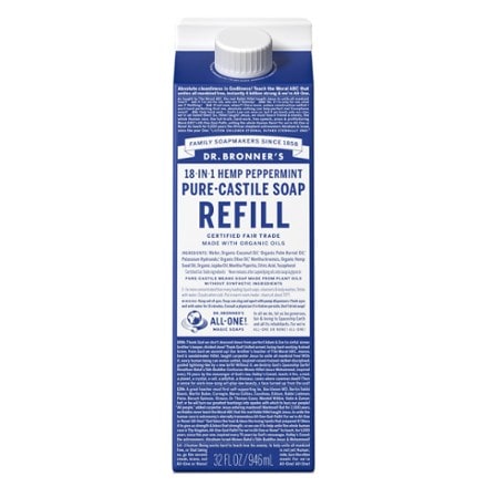 Dr. Bronner's Pure-Castile Soap Refill Carton - 32 fl. oz. 0