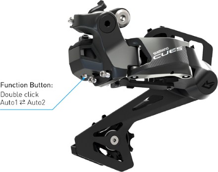 Shimano CUES Di2 LINKGLIDE 10-Speed Rear Derailleur 3