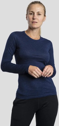 Arms of Andes Women's 160 Ultralight Alpaca Wool Long-Sleeve Base Layer Shirt