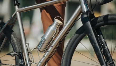 Klean Kanteen Rise Reflect Vacuum Water Bottle with Bamboo Cap - 20 fl. oz. 1