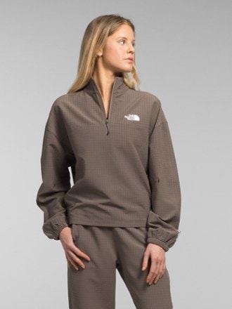 The North Face Tekware Grid Quarter-Zip Pullover - Women's 0