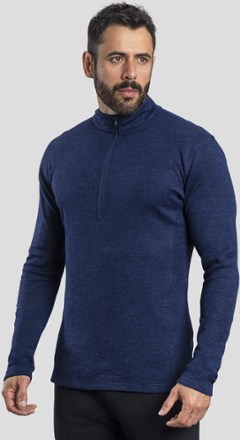 Arms of Andes 300 Lightweight Alpaca Wool Half-Zip Base Layer Top - Men's 0