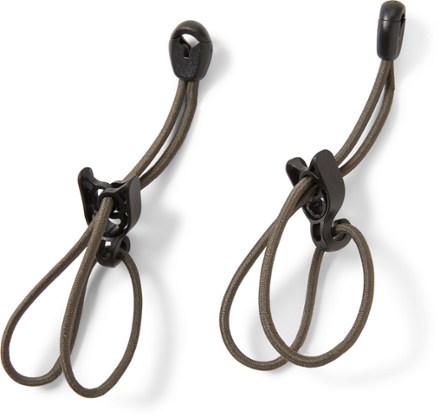 Straight bungee cord with 2 steel hooks