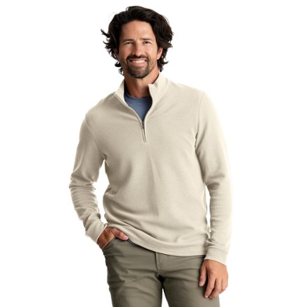 Free Fly Waffle Quarter-Zip Pullover - Men's 0