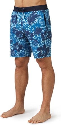 Free Country Cargo Surf Swim Shorts - Men's 0