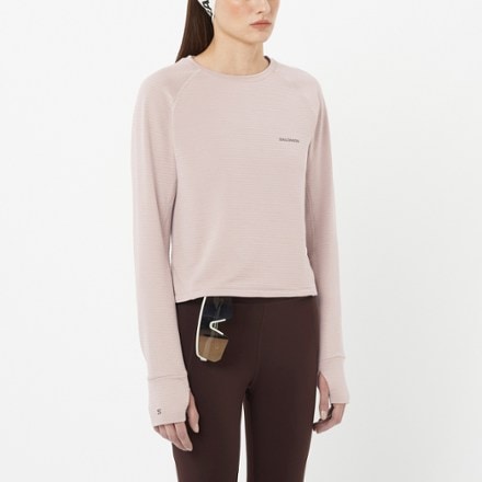 Salomon Essential Lightwarm Crew Top - Women's 1