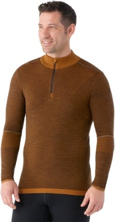 Smartwool Intraknit Thermal Max Merino Quarter-Zip Base Layer Top - Men's 1