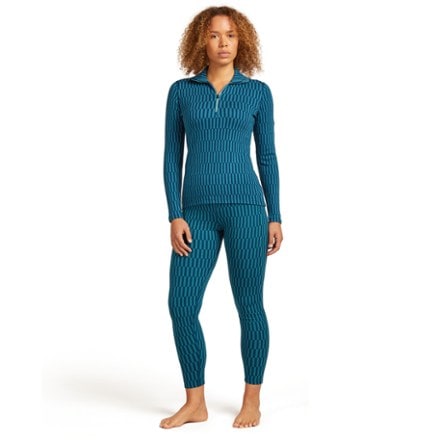 Icebreaker 260 Tech Vertex Long-Sleeve Half-Zip Thermal Base Layer Top - Women's 5