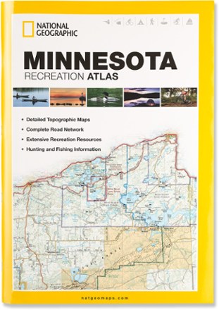 National Geographic Minnesota Recreation Atlas