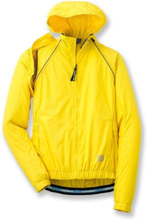 yellow windbreaker jacket womens