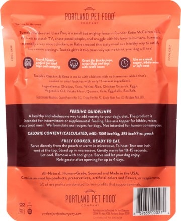 Portland Pet Food Company Homestyle Dog Meal Pouch 1