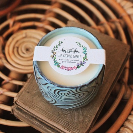 Hyggelight- The Growing Candle Topo Candle - Chai Scent 5