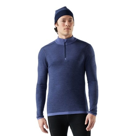 Smartwool Intraknit Thermal Max Merino Quarter-Zip Base Layer Top - Men's 0