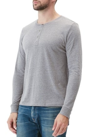 Threads 4 Thought Triblend 3-Button Long-Sleeve Henley Shirt - Men's 4