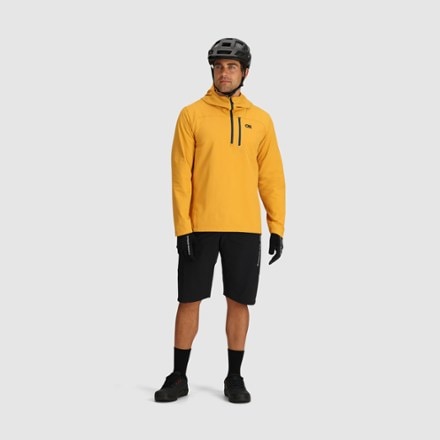 Outdoor Research Freewheel Half-Zip Bike Hoodie - Men's 3