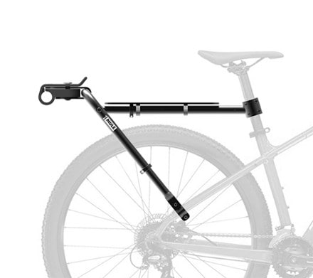 earth+kin MULE Cargo Trailer with Seatpost-Mounted Quickrack 1