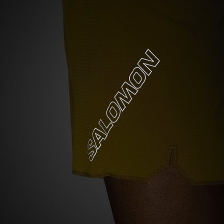 Salomon Sense Aero 5" Shorts - Men's Reflective decal