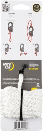 Nite Ize CamJam XT Aluminum Rope Tightener with Rope 5