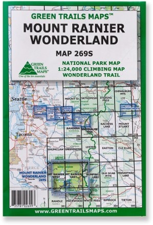 Green Trails Map 269S - Mount Rainier Wonderland 0