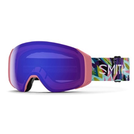 Smith 4D MAG S ChromaPop Snow Goggles with Lens Protector - Low-Bridge Fit 0