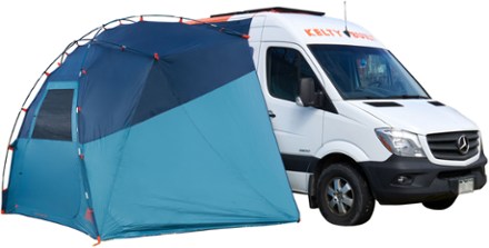 Tent for outlet van