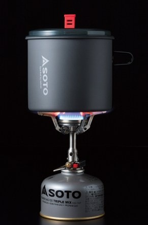 Soto New River Pot Stove and fuel canister not included