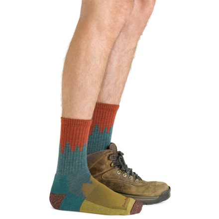 Darn Tough Number 2 Micro Crew Midweight Hiking Socks - Men's 2