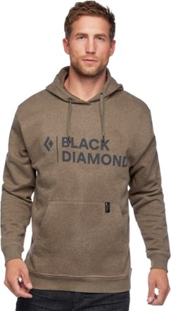 Black Diamond Stacked Logo Hoody - Men's 0