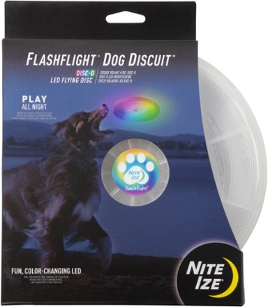 Nite Ize Flashflight Dog Discuit LED Flying Disc 0