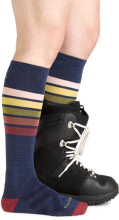 Darn Tough Snowburst Ski and Snowboard Socks - Women's 1