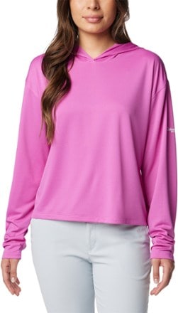 Columbia PFG Cropped Solar Stream Hoodie - Women's 0