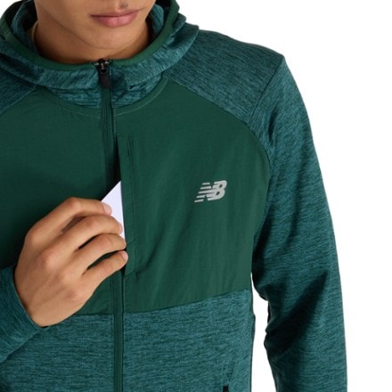 New Balance Heat Grid Hooded Full-Zip Jacket - Men's 5