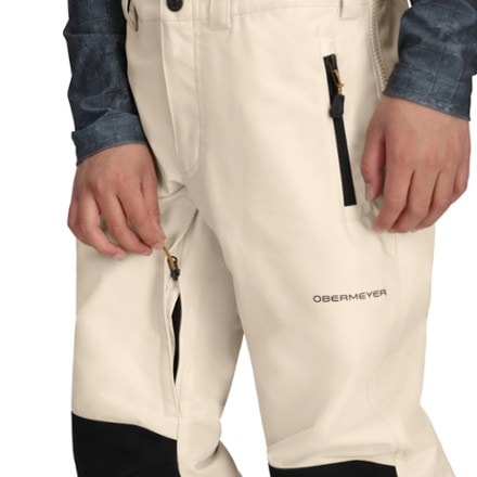 Obermeyer Carver Bib Snow Pants - Boys' 10