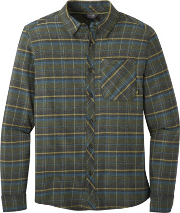 outdoor casuals flannel shirt