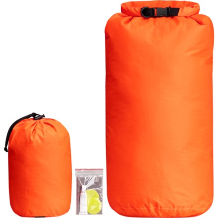 Mammut Light Mat Sleeping Pad Included roll-top bag for inflation; included drawcord bag for storage