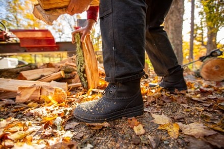 Muck Boot Originals Leather Lace-Up Duck Boots - Men's 7