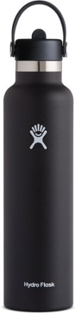 Hydro Flask Standard-Mouth Vacuum Water Bottle with Flex Straw Cap - 24 fl. oz. 0