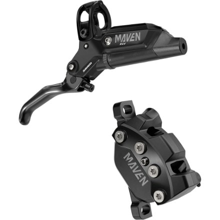 SRAM Maven Silver Disc Brake Lever and Caliper Set 0