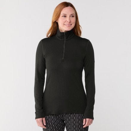 Icebreaker Merino 260 Tech Long-Sleeve Half-Zip Base Layer Top - Women's 1