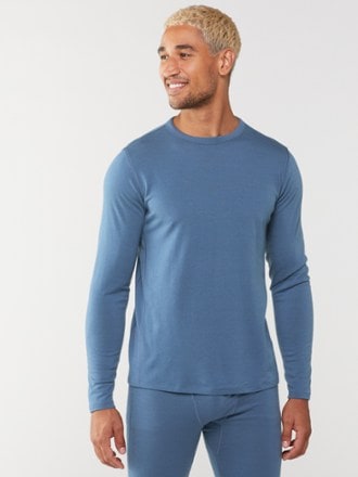 REI Co-op Heavyweight Merino Long-Sleeve Base Layer Crew Top - Men's 1