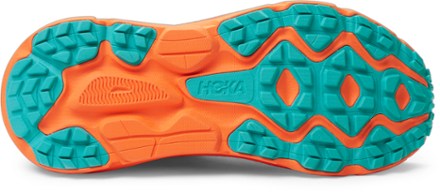 Challenger 7 Trail-Running Shoes - Women's [Sole view (Ceramic/Vibrant Orange)]