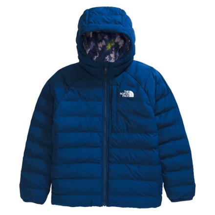 The North Face Girl's Reversible Perrito Hooded Insulated Jacket