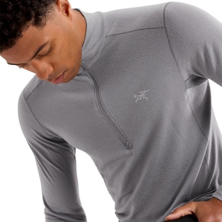 Arc'teryx Rho Merino Wool Zip-Neck Base Layer Top - Men's 5