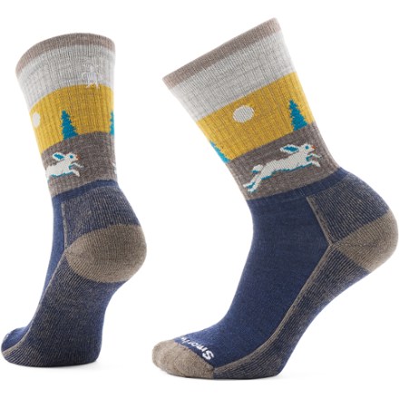 Smartwool Everyday Hare Chase Crew Socks - Women's 0