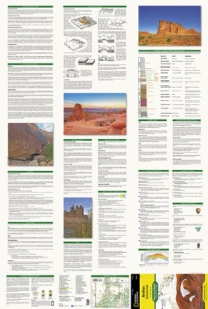 National Geographic Arches National Park Trail Map 2