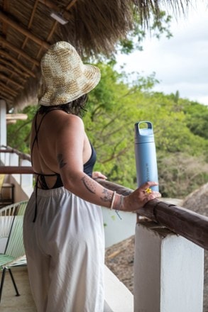 LifeStraw Go Series Insulated Stainless-Steel Water Filter Bottle - 18 fl. oz. 1